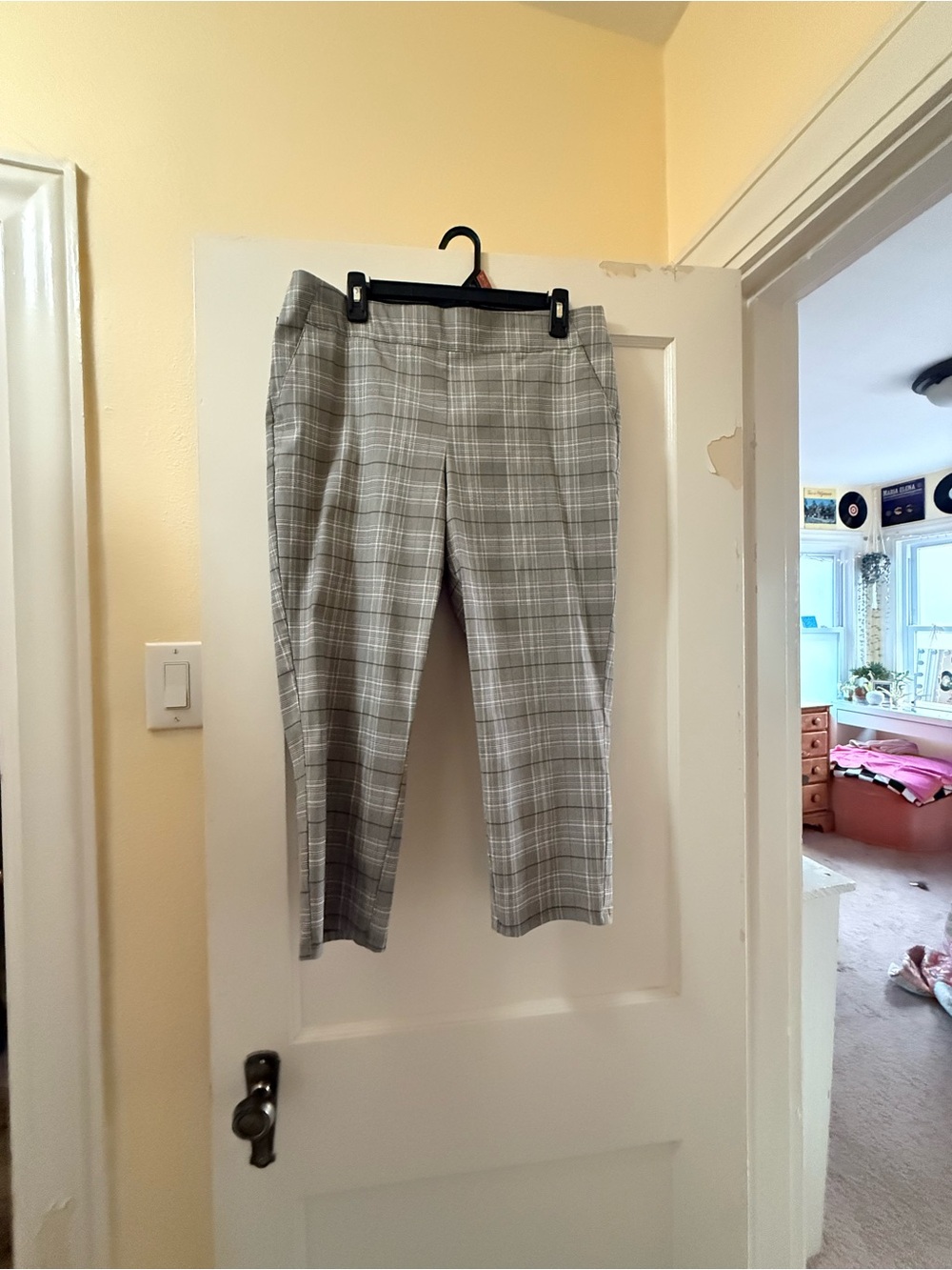 Gray Plaid women’s Pants